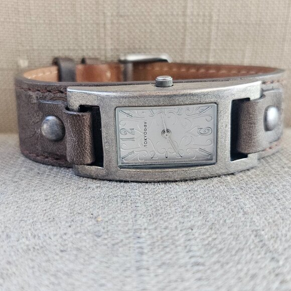 Tokyo Bay Ladies Wristwatch Brown Genuine Leather Strap Quartz Analog Watch main image 10